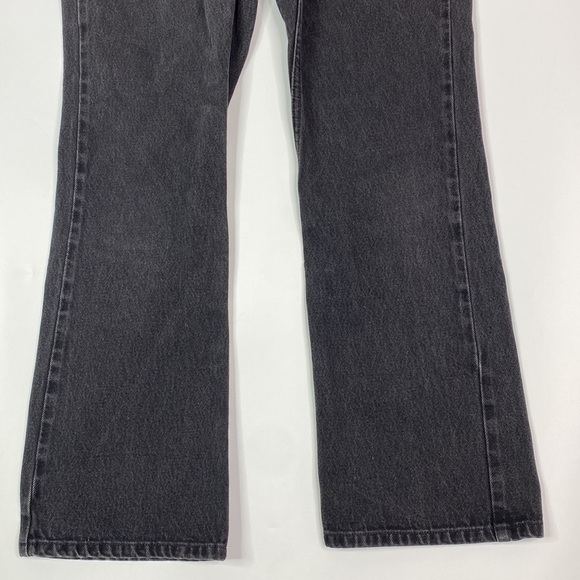 Vintage Tommy Hilfiger Black Bootcut Denim Jeans 30x30 - Picture 4 of 13
